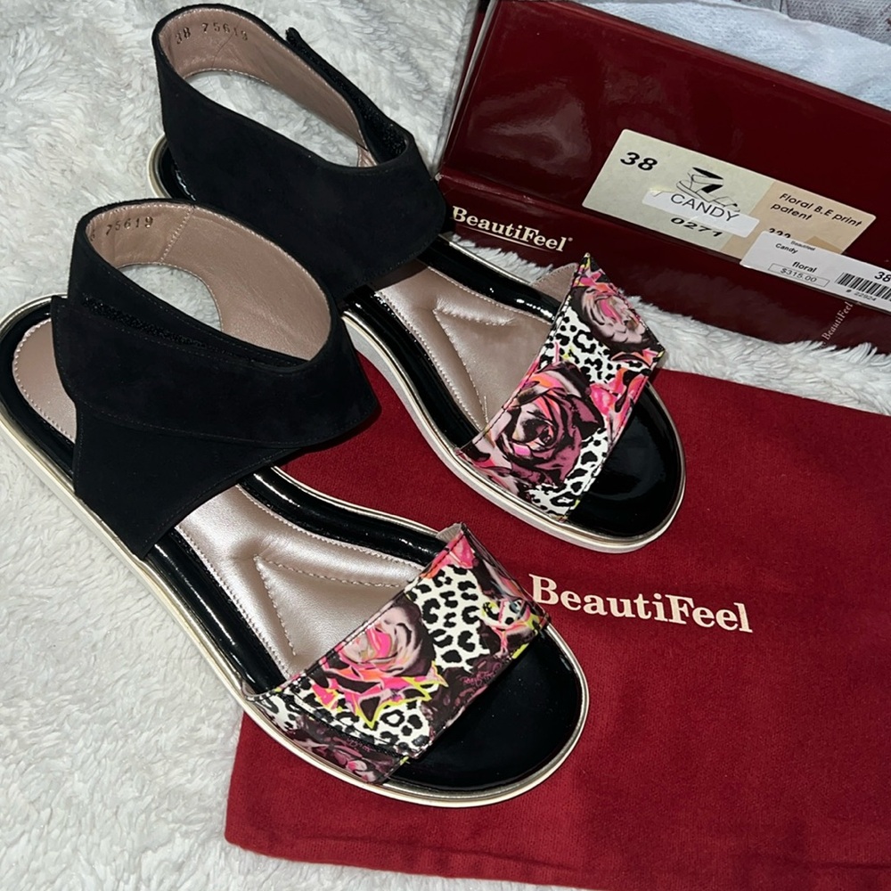 Beautifeel Candy sandal 38 leopard